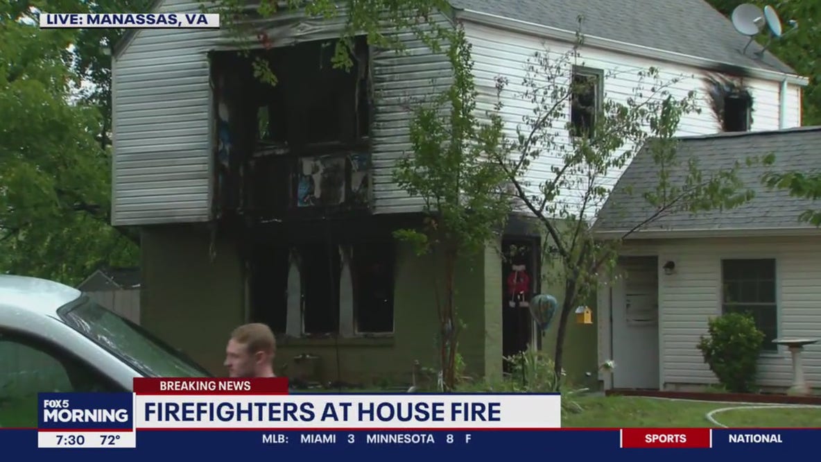 Fire damages home in Manassas City